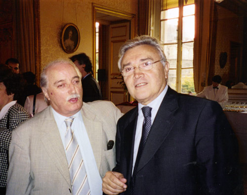 Jean-Jacques JEGOU Sénateur et P. MALET.